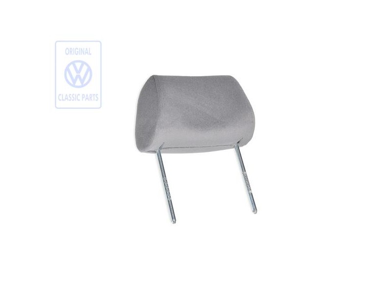Original VW Head Restraint With Cover, Adjustable Platinum - 535881901E 8FH