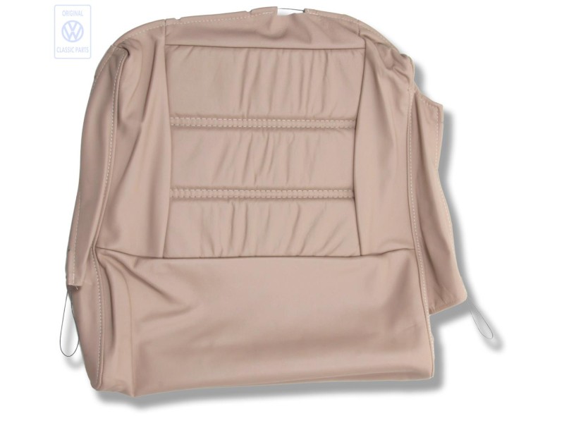 Original VW Seat Cover (Leather) Light Beige - 535885405A Q08