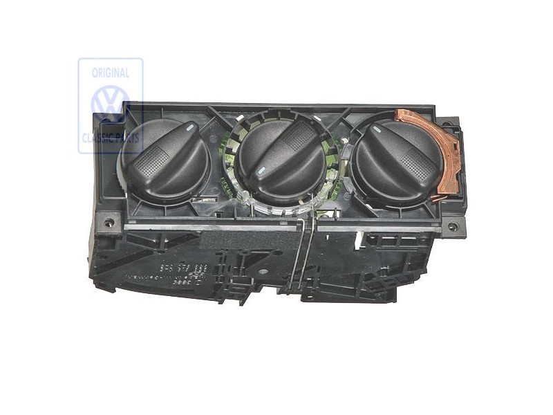 Original VW Fresh Air And Heater Controls - 536819045