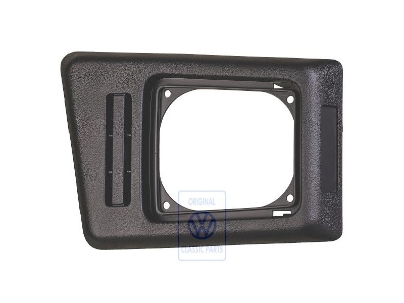 Original VW Trim For Gear Selector Black - 536863216 4FB