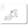 Original VW Reinforcement For Side Member - 535803520
