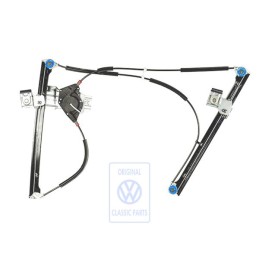 Original VW Window Regulator Without Motor - 6N3837461D