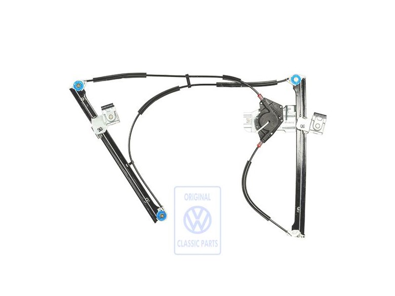 Original VW Window Regulator Without Motor - 6N3837462D
