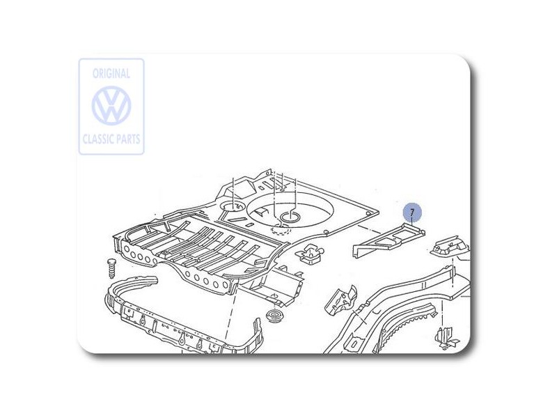 Original VW Cross Panel - 535813221A