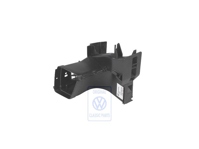 Original VW Footwell Vent Satin Black - 535819151 01C