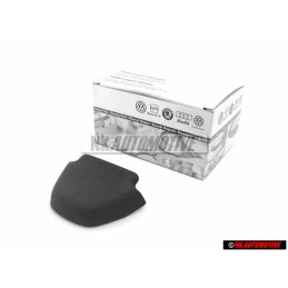 Original VW Safety Belt Cover Cap Satin Black - 165857719 01C
