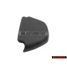 Original VW Safety Belt Cover Cap Satin Black - 165857719 01C