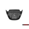 Original VW Safety Belt Cover Cap Satin Black - 165857719 01C