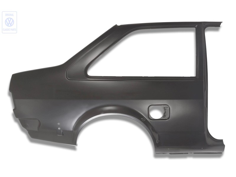 Original VW Sectional Part - Side Panel With B-Pillar - 873809850B