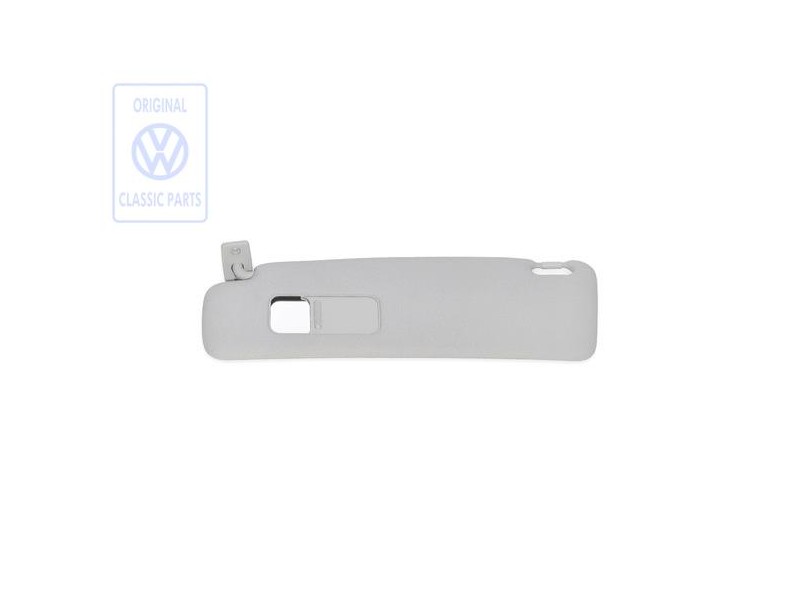 Original VW Sun Visor With Mirror And Cover Grey - 535857551 A77