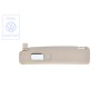 Original VW Sun Visor With Mirror And Cover Light Beige - 535857551 8YJ