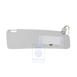 Original VW Sun Visor With Illuminated Mirror Grey - 535857552 A77