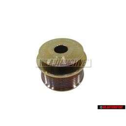 Original VW Poly V-Belt Pulley - 028903119H