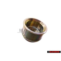 Original VW Poly V-Belt Pulley - 028903119H