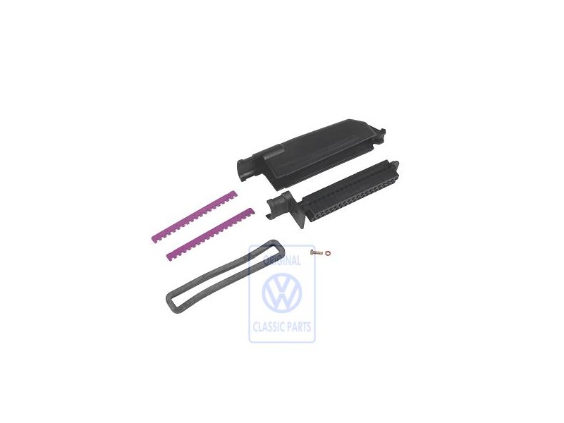 Original VW Flat Contact Housing With Gasket - 191906370