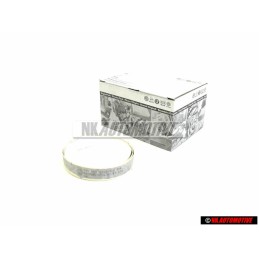 Original VW Rear Side Panel Trim Strip Left Dark Grey Metallic - 191853535A 3ZD