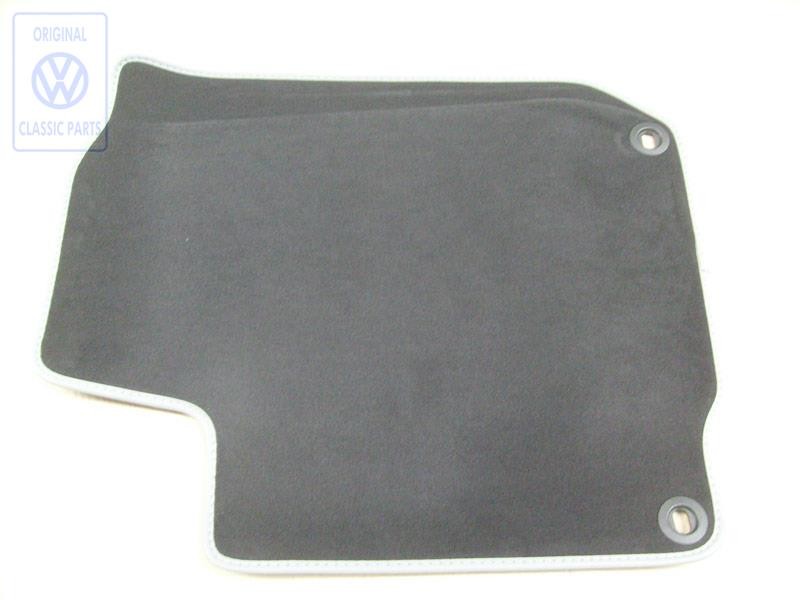 Original VW 1 Set Foot Mats Black/Crystal Grey - 1J1863011M MZU