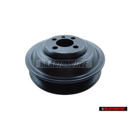 Original VW Poly V-Belt Pulley - 037105255A