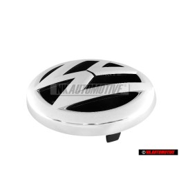 Original VW Front Grill Badge Emblem Chrome - 2H0853601A ULM