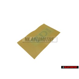 Original VW Rear Boot Badge Emblem TDI Chrome Red - 3AA853675H GQF