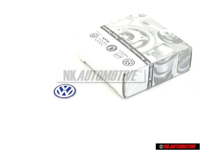 Original VW Badge Logo Sign Emblem Flip Key Keyfob Blue White - 3B0837891 09Z