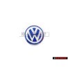 Original VW Badge Logo Sign Emblem Flip Key Keyfob Blue White - 3B0837891 09Z