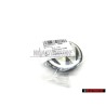 Original VW Alloy Wheel Centre Cap Satin Black High Chrome 65mm - 3B7601171 XRW