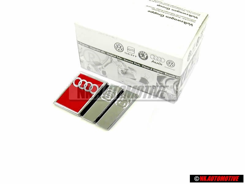 Original Audi S6 Sedan Rear Boot Badge Emblem - 4A5853735E 2ZZ