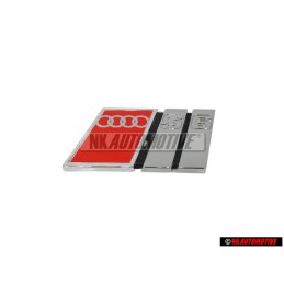 Original Audi S6 Sedan Rear Boot Badge Emblem - 4A5853735E 2ZZ