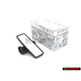 Original VW Interior Rear View Mirror Black - 535857511 01C
