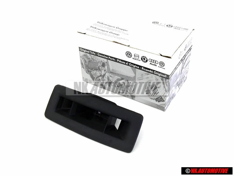 Original VW Lower Air Vent Black Right Side Black - 535864272 4FB