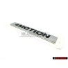 Original VW 4MOTION Rear Boot Trunk Badge Emblem Chrome - 5K0853675S FXC