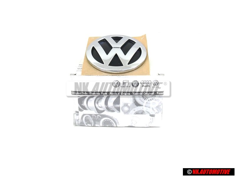 Original VW Rear Boot Badge Emblem Chrome - 7M3853630A ULM