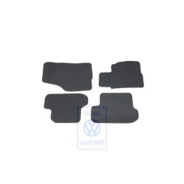 Original VW 1 Set Foot Mats Platinum/Flannel Grey - 5C2863011D KXX