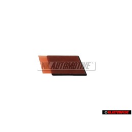 Original Audi S2 Steering Wheel Badge Emblem Chrome Red - 893419685