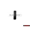Original VW Cover Cap Satin Black - 321857621 01C