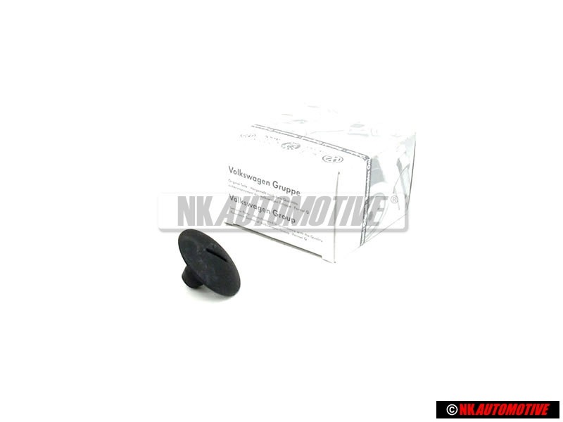 Original VW Press Stud Satin Black 9.5x12x30 - N 9006850101C