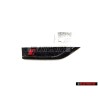 Original Audi RS5 Side Trim Badge Emblem Black Red - 8W6853602D T94
