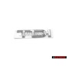 Original Audi TDI Rear Boot Badge Emblem Chrome - 8A0853737A 2ZZ