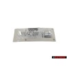 Original Audi W12 Rear Boot Badge Emblem Chrome - 4E0853601 2ZZ