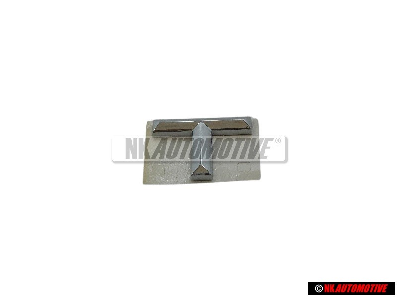 Original Audi T Rear Boot Badge Emblem Chrome - 8D5853737A 2ZZ