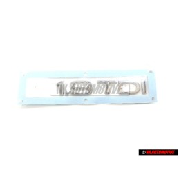 Original Audi 1.9 TDI Rear Boot Badge Emblem Chrome - 8H0853743D 2ZZ