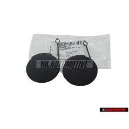 Original Audi Cover Cap Black - 8Z0898406 3FZ