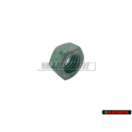 Original VW Cam Timing Belt Tensioner Pulley Hexagon Nut M10 - N 0111337