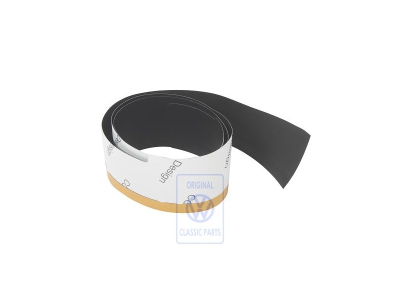 Original VW Decorative Film Satin Black - 191853385A 6DA