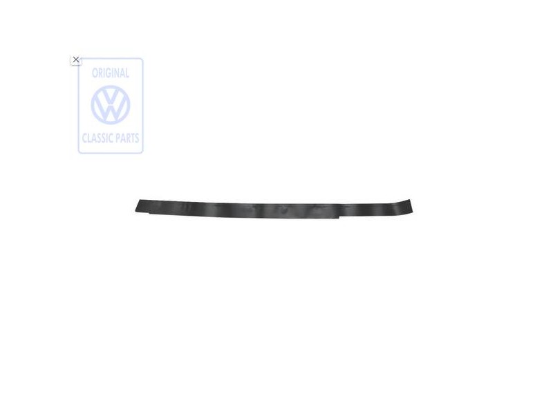 Original VW Decorative Film Satin Black - 191853386A 6DA
