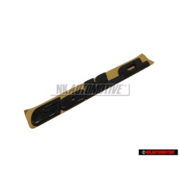 Original VW GOLF CL Rear Boot Badge Emblem Satin Black - 1H6853687R 01C