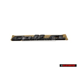 Original VW GOLF CL Rear Boot Badge Emblem Satin Black - 1H6853687R 01C