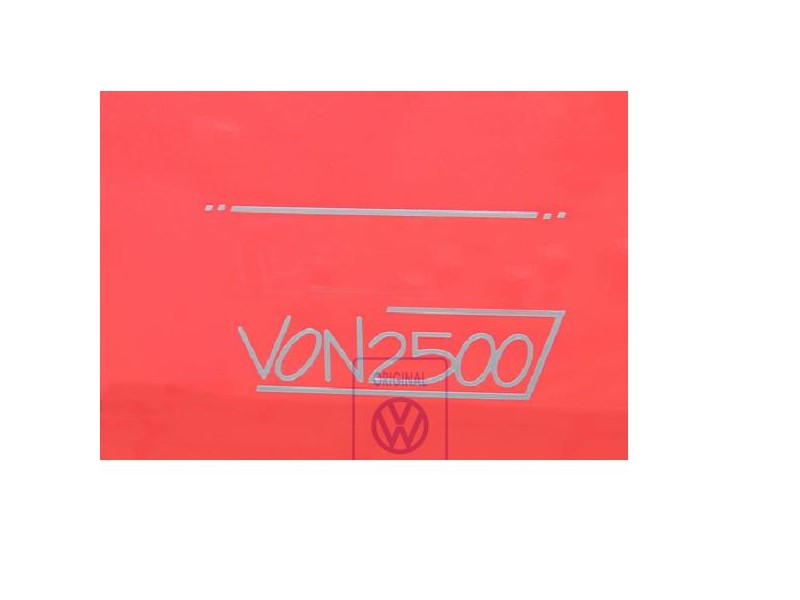 Original VW Film Lettering - 255853675A