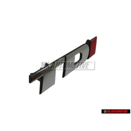 Original VW LT TDI Front Grill Badge Emblem Chrome/Red - 2D0853679B EQW